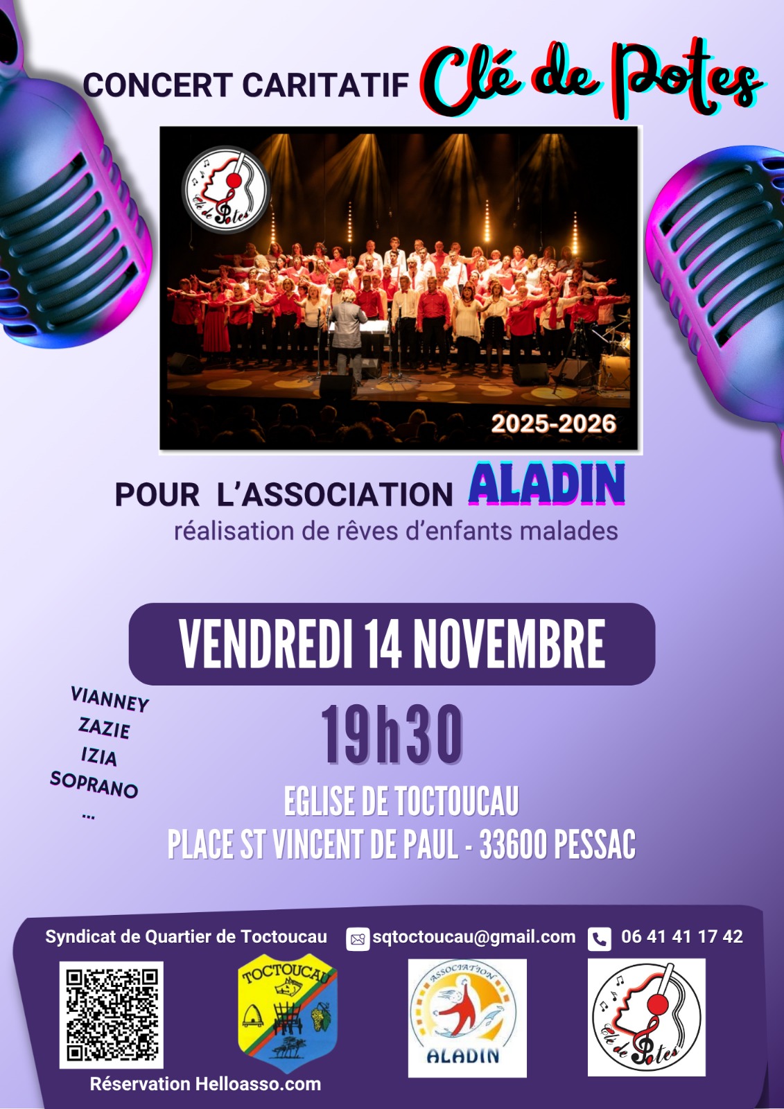 Affiche Concert 2025 Toctoucau