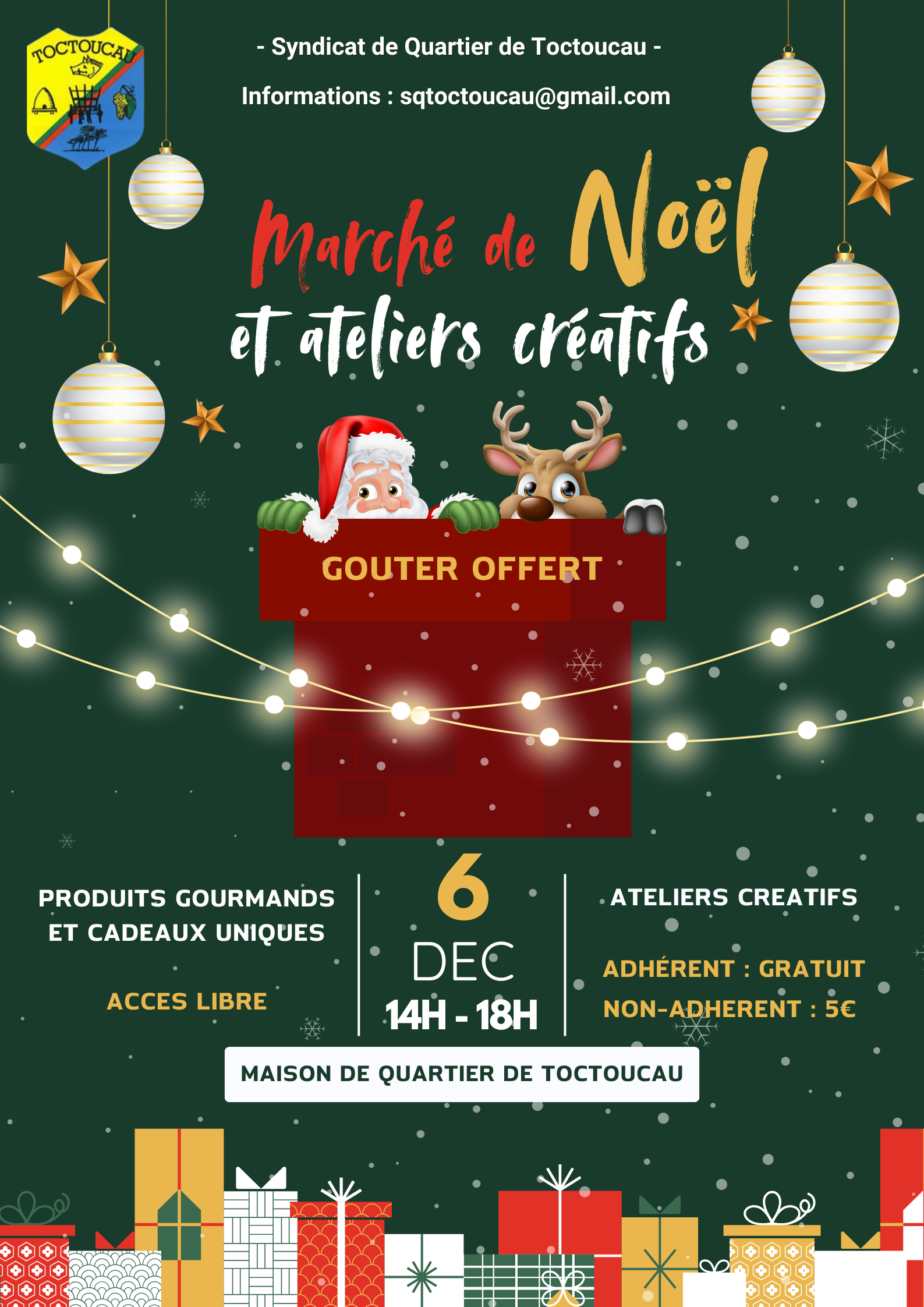 Toctoucau Marché de Noel 2025